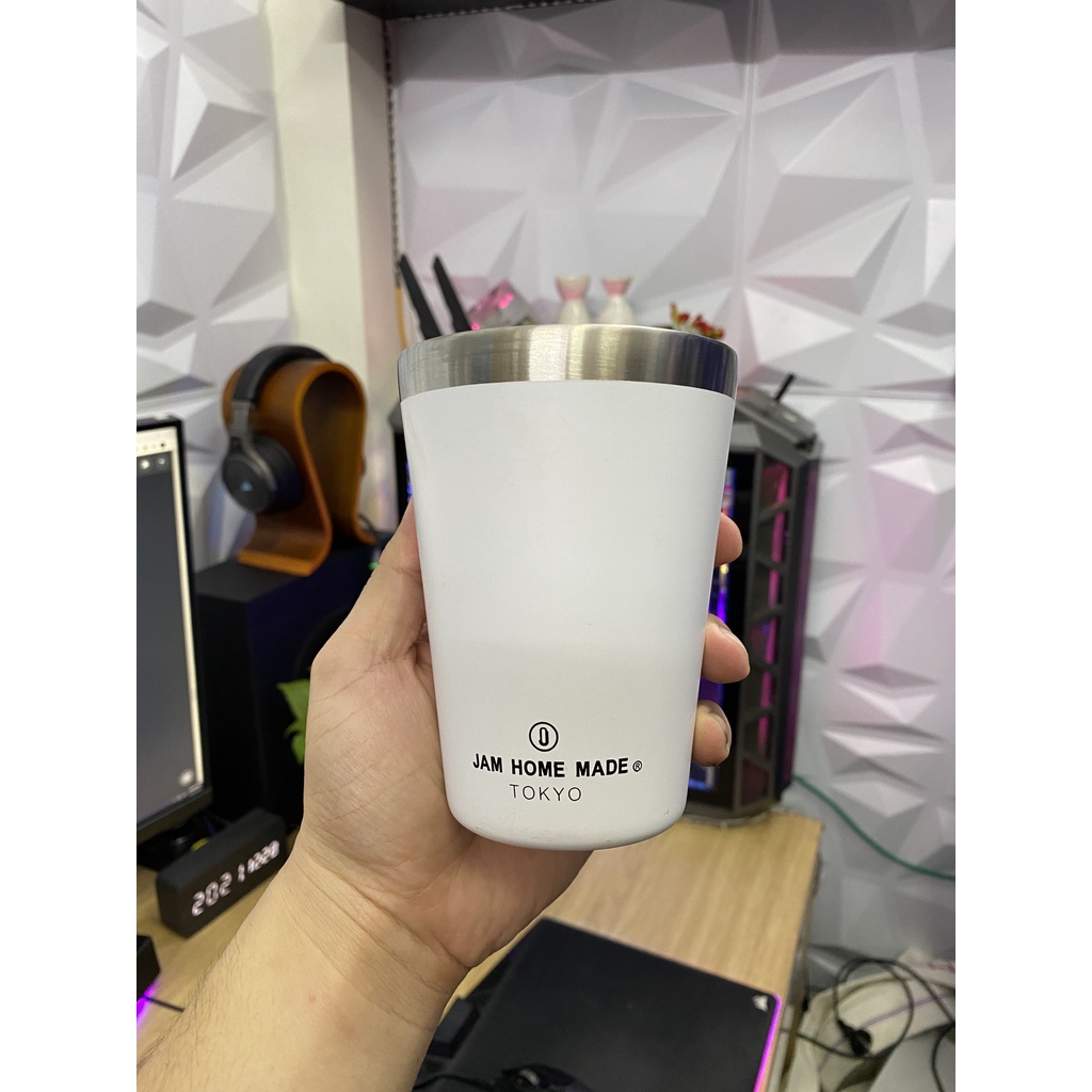 Ly inox giữ nhiệt 450ml hàng siêu thị nhật thanh lý