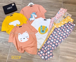 902. SÉT BỘ COTTON HÌNH THÚ SIÊU HOT