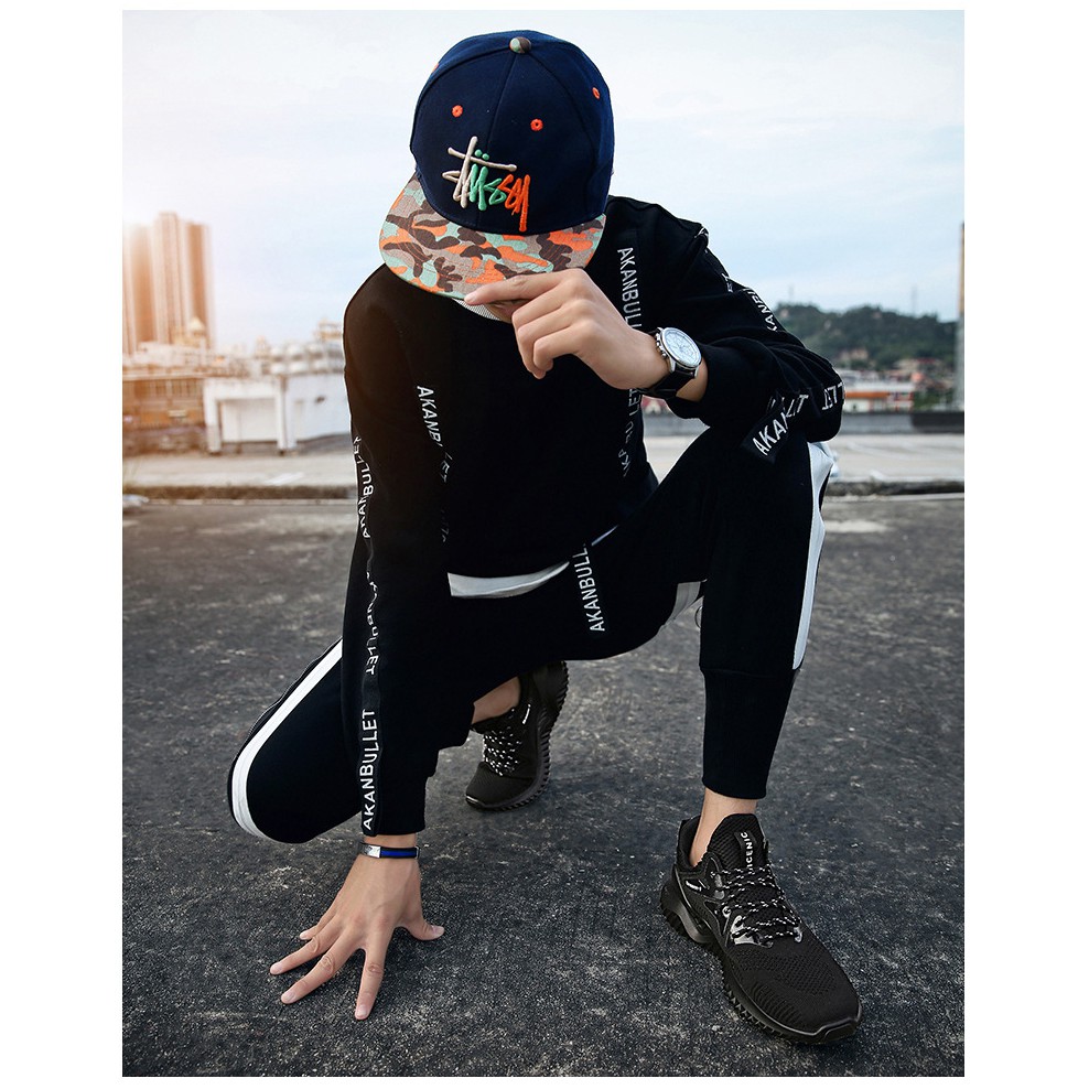 Giày nam sneaker, giày thể thao nam siêu nhẹ GN319 | BigBuy360 - bigbuy360.vn