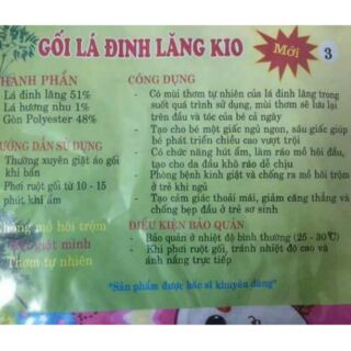 Gối lá đinh lăng