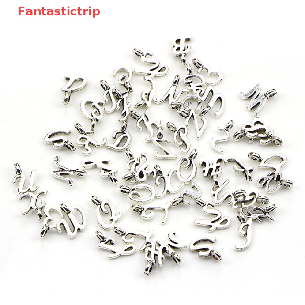 Set 52 Mặt Dây Chuyền Bạc Tây Tạng Hình 26 Chữ Cái A-Z