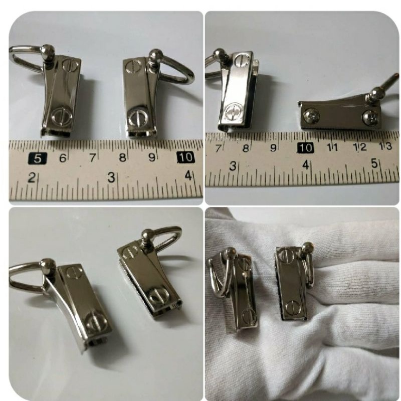 Kẹp hong túi xách mạ vàng