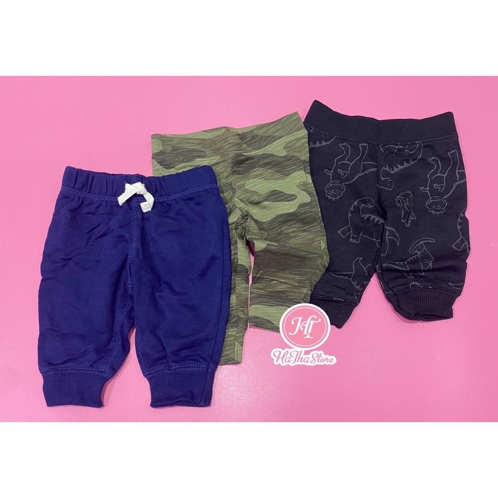 Set quần dài C'4RT£R cho bé trai sơ sinh giao mẫu ngẫu nhiên