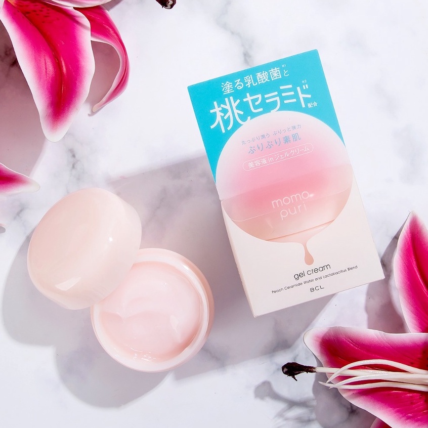 Kem dưỡng da hương đào BCL Momopuri Gel Cream 80g