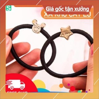 11 FreeShip] [Thanh Lý] [SIÊU RẺ] DÂY NỊT BUỘC TÓC 1K
