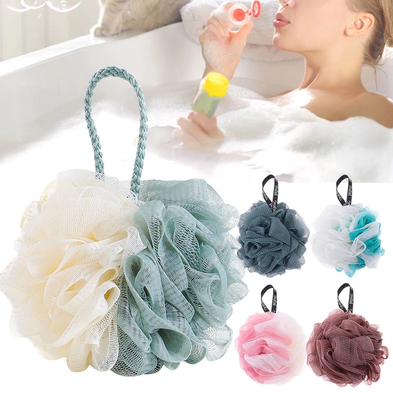 Bông Tắm Cỡ Lớn Mềm Mại Tẩy Tế Bào Chết Tiện Dụng