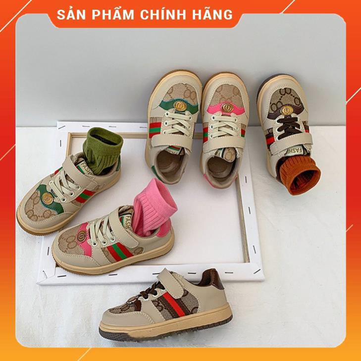 ⚡️[Cực chất] Giày Cổ Thấp Khuy Nút  phong cách Hàn Quốc năng động cho bé