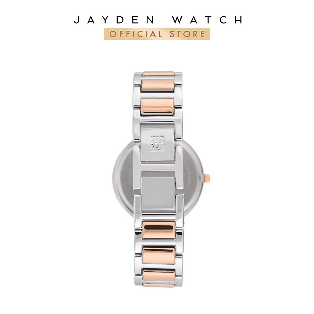 Đồng hồ Nữ Anne Klein 3407SVRT Two-tone & Silver dial 34mm