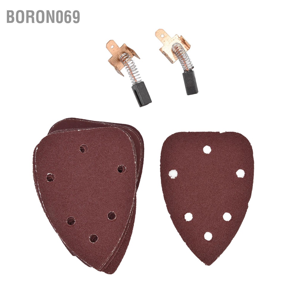 Boron069 Máy chà nhám hình tam giác 130W đánh bóng cầm tay điện cho hộ gia đình