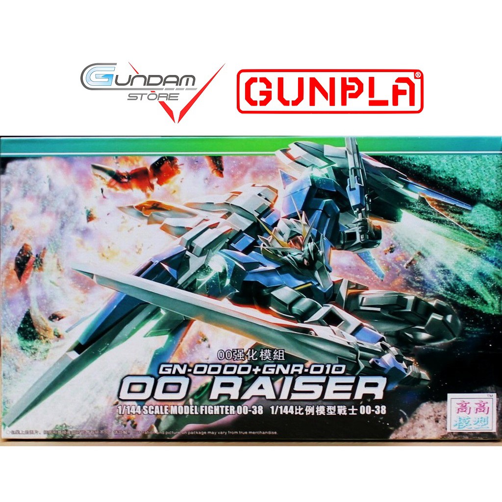 Mô Hình Gundam HG 00 Raiser Fighter TT Hongli 1/144 Đồ Chơi Lắp Ráp Anime