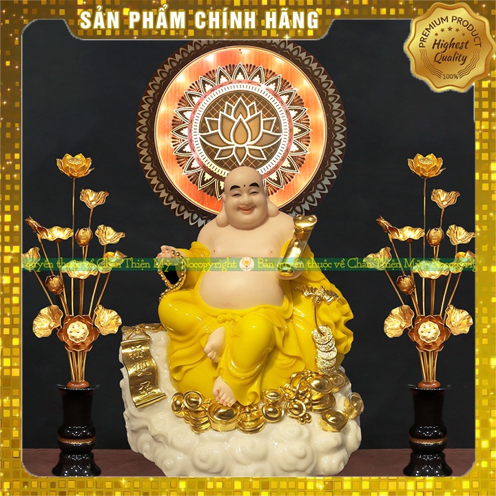 Đèn thờ hào quang hoa sen 3D_HQ3D02
