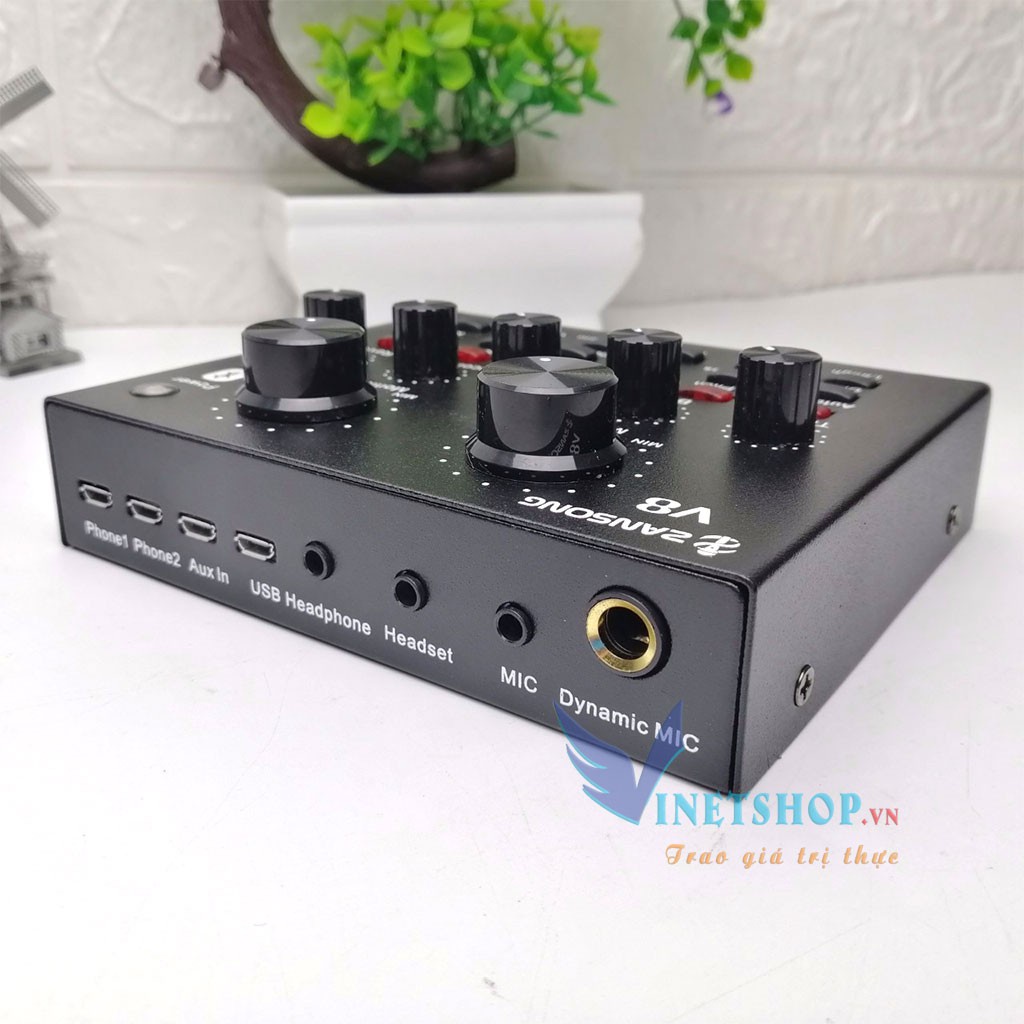 Combo BM900 Woaichang Sound Cad V8 Zansong Chân kẹp Màng lọc Bộ Đủ Live Stream