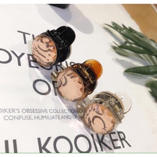 Set 2 Kẹp tóc càng cua mini đính đá