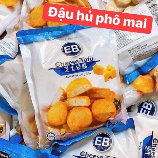 (5Viên) Đậu hủ phô mai EB - Sanwich Cá EB (Malaysia)