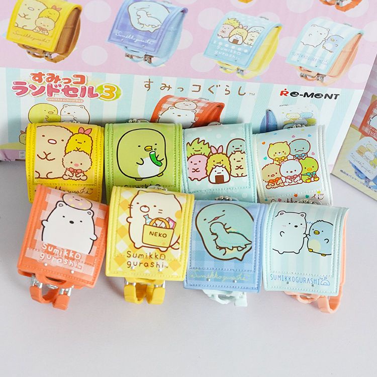 Móc Khóa Nhựa PVC Hình Sumikko Gurashi Dễ Thương