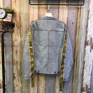 Áo Khoác Jean OFF WHITE