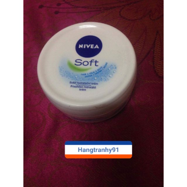 Kem dưỡng da Nivea soft