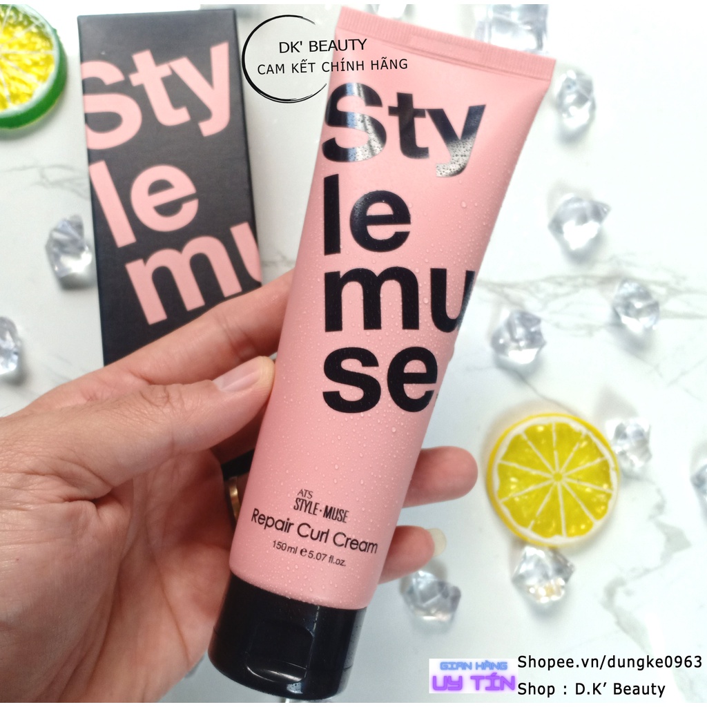 Kem Tạo Kiểu Giữ Lọn Xoăn ATS -  Stylemuse Repair Curl Cream