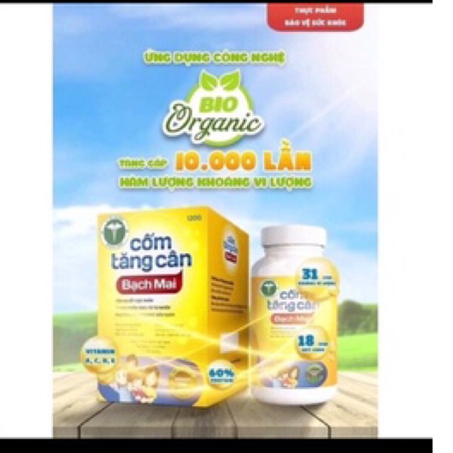Cốm tăng cân bạch mai -tăng cân nhanh .