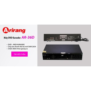 [Mã ELHACE giảm 4% đơn 300K] Đầu Karaoke 5 Số Arirang AR-36D