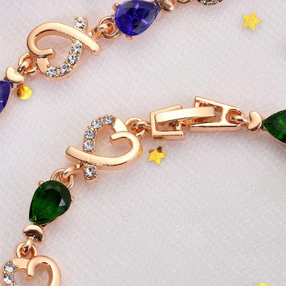 .Vòng Tay Nữ Đính Hạt Charm