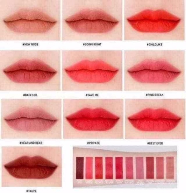 [Chính Hãng] SON KEM 3CE VELVET LIP TINT | BigBuy360 - bigbuy360.vn