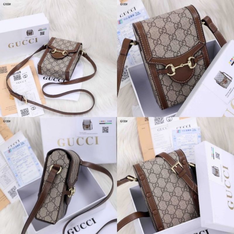 Túi Đeo Chéo Gucci G100 Cỡ Nhỏ Thiết Kế Sang Trọng