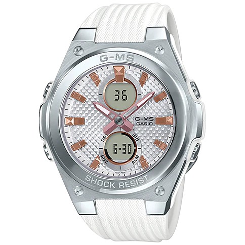 Đồng Hồ Casio Nữ Dây Nhựa BABYG MSG-C100-7A Chính Hãng