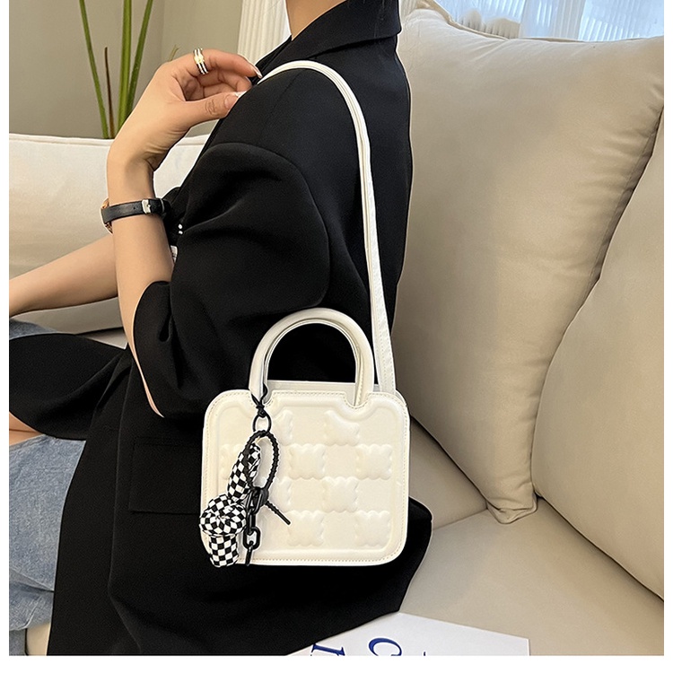 Túi Xách Đeo Vai Phối Khăn Lụa Đính Nơ Thời Trang Mùa Hè 2022