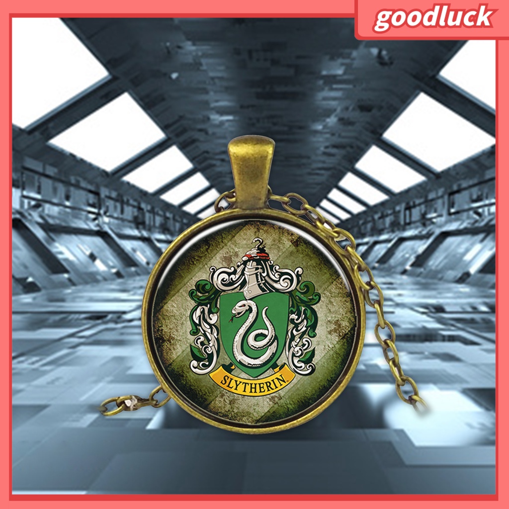 Dây chuyền hợp kim phối mặt phong cách Vintage chủ đề phim Harry Potter