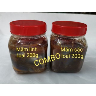 Combo 2 hộp mắm linh + mắm sặc 400g/ 2 hộp