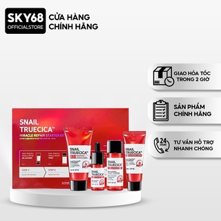 Bộ Kit Dưỡng Phục Hồi, Tái Tạo Da Chiết Xuất Ốc Sên Some By mi Snail Truecica Miracle Repair Starter Kit