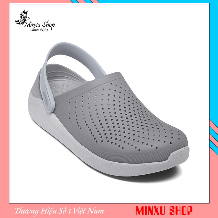 Dép cross literide quai ngang hàng xuất khẩu, sục bít đầu khủng long cho Nam Nữ đủ 9 màu 9 size Mã F Minxu shop