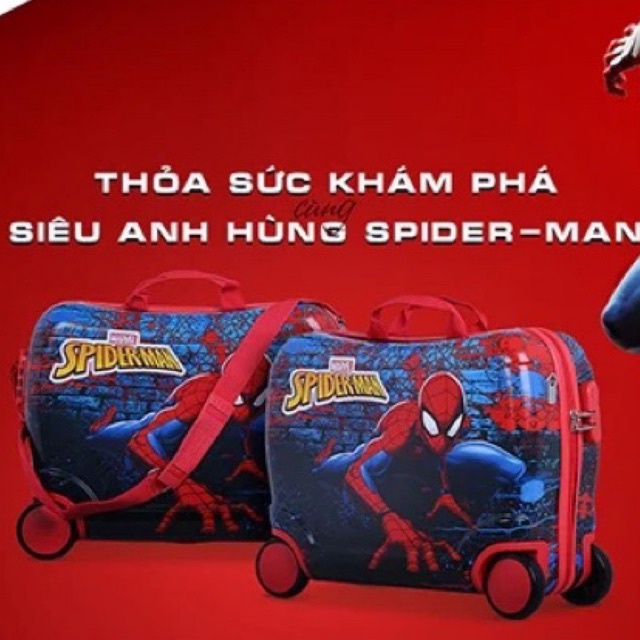 THANH LÝ VALI SPIDERMAN L.U.G