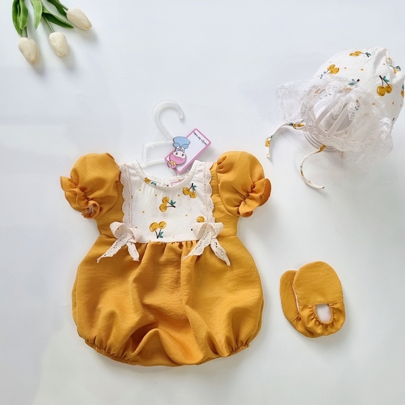 Bodysuit Cộc Tay, Bodychip, Bộ Liền Potato Kids Nhiều Màu Sắc Xinh Xắn Cho Bé Diện Hè (tặng kèm phụ kiện trong hình)