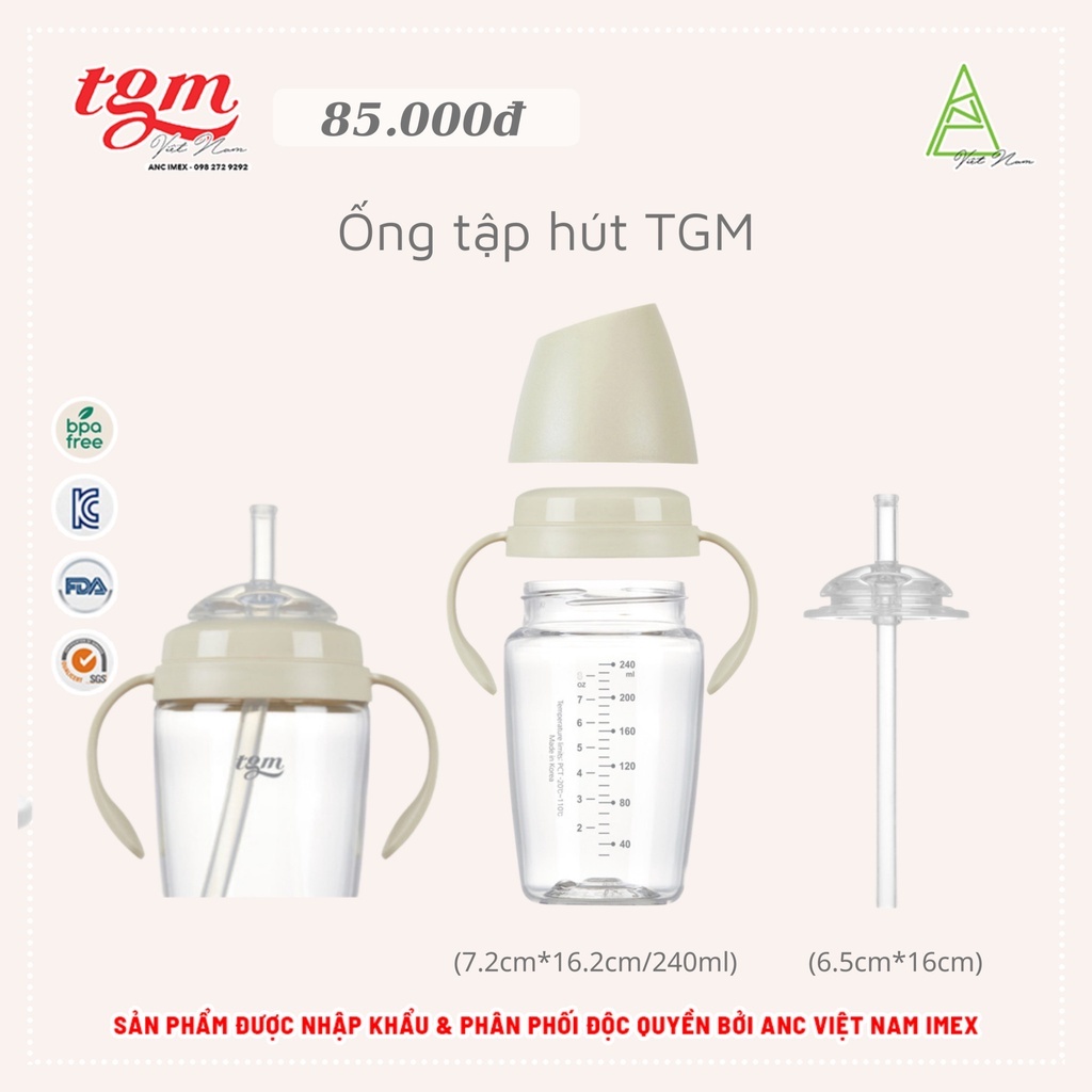 Bộ ống hút chuyển đổi bình TGM