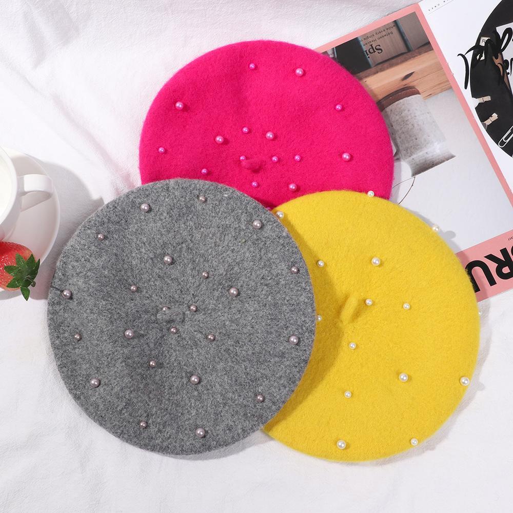 Susans Headgear tập đi. Mũ Beret Thời Trang Thu Đông Thanh Lịch