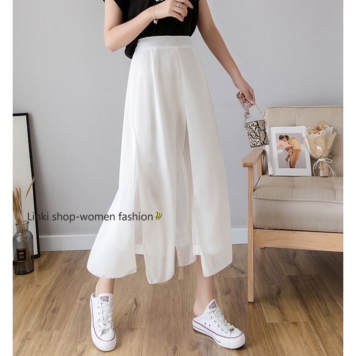 Quần voan ống rộng lưng cao 9319 | BigBuy360 - bigbuy360.vn