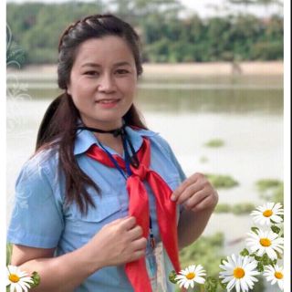 Khăn quàng Tổng phụ trách vải phi bóng