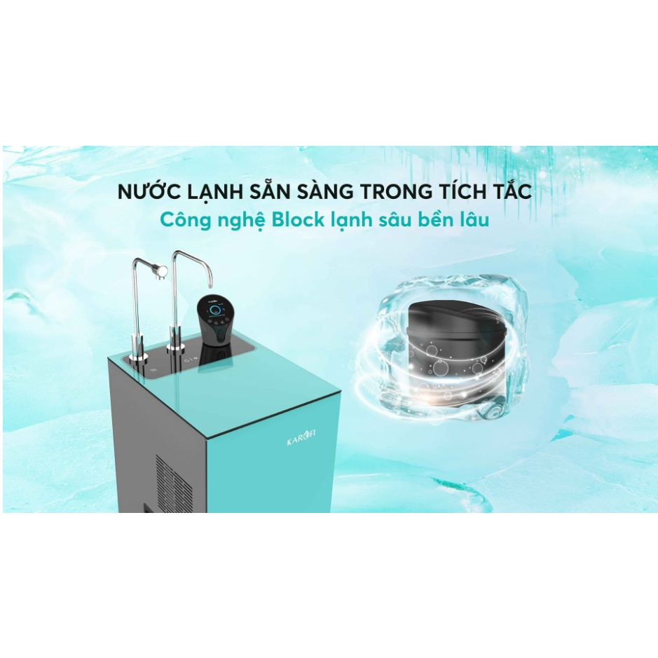 Máy lọc nước nóng lạnh Karofi KAD-N91 công nghệ VoiceCall - Lắp đặt toàn quốc