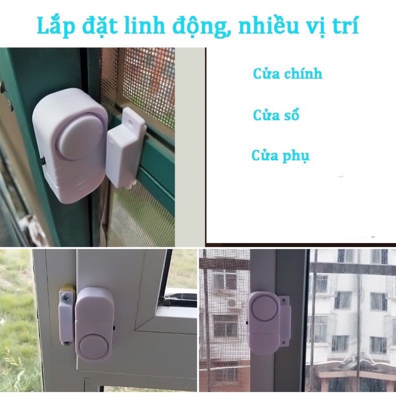 Chuông báo động chống trộm gắn cửa