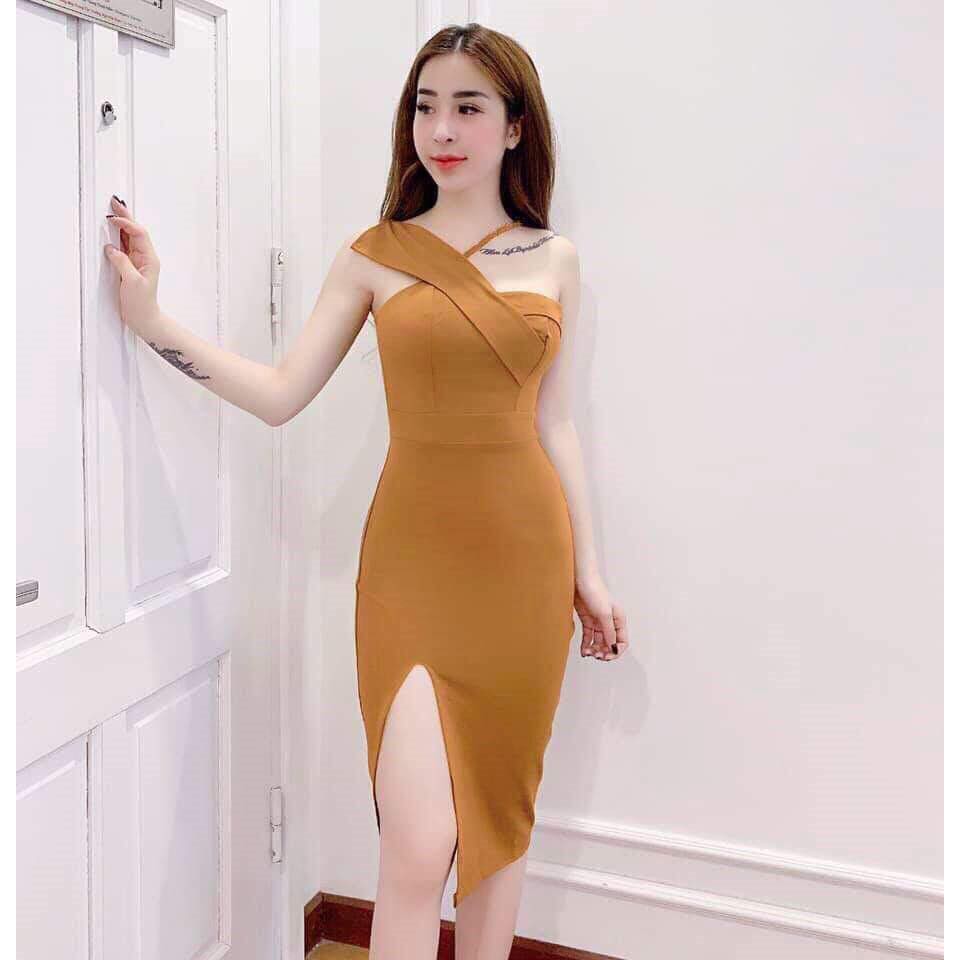VÁY BODY XẺ TÀ ĐAN DÂY SIÊU QUYẾN RŨ THỜI TRANG THIẾT KẾ CAO CẤP VESTA VB02 | BigBuy360 - bigbuy360.vn