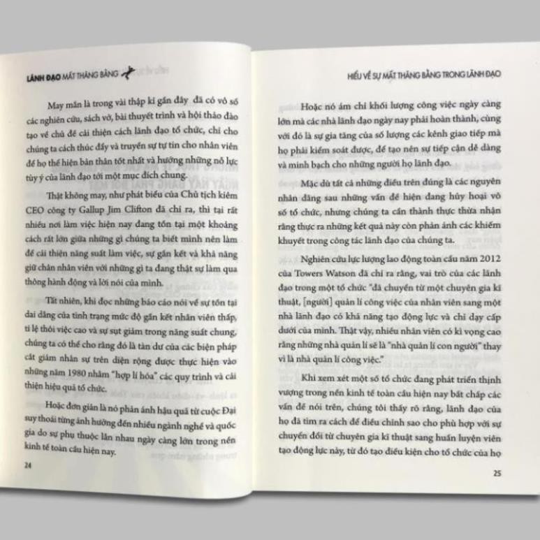 Sách: Lãnh Đạo Mất Thăng Bằng - Lãnh Đạo Giỏi Cũng Đi Lệch Hướng &amp; Và 4 Nguyên Tắc Đế Trở Lại Quỹ Đạo [ Minh Long ]