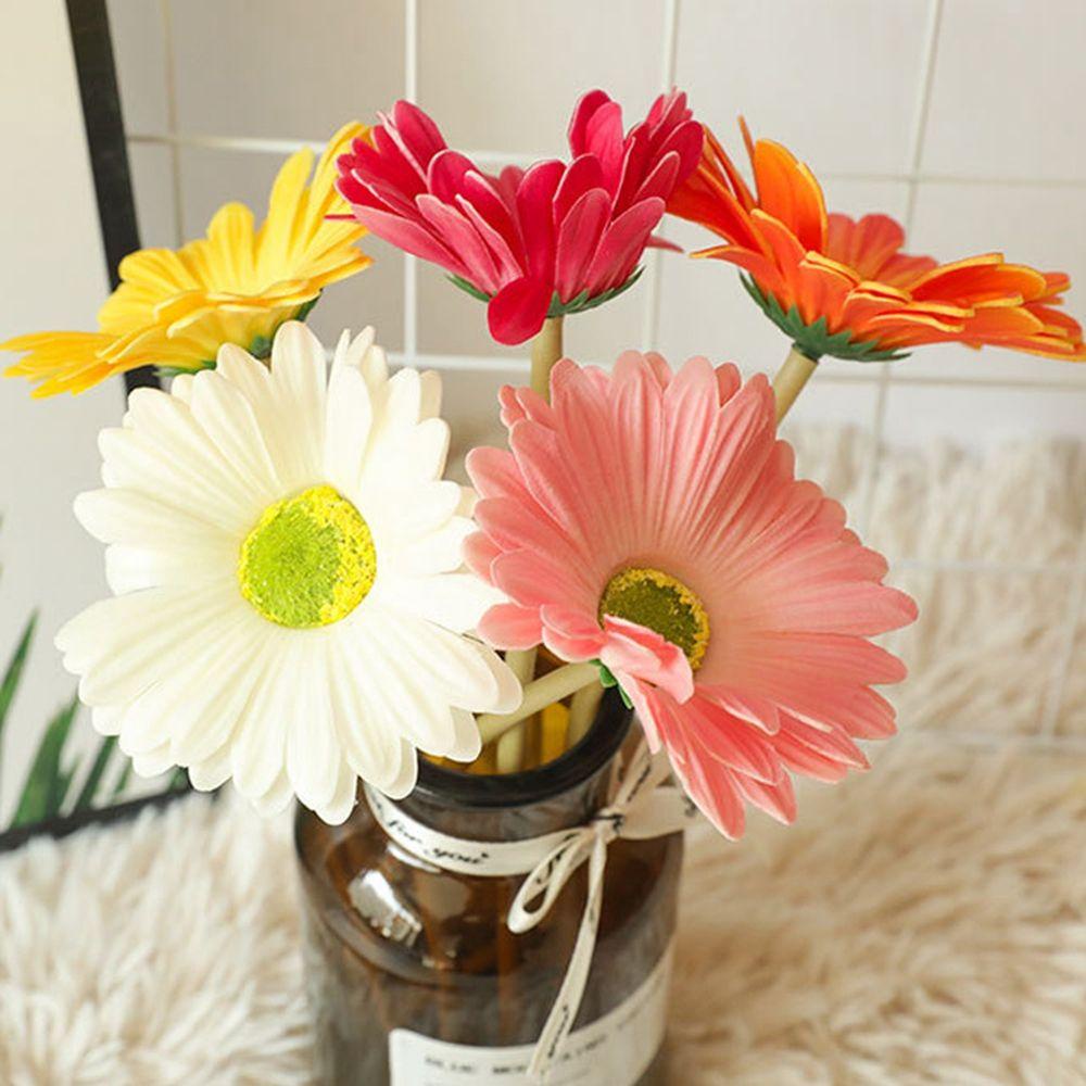 IVORY Cành Hoa Gerbera Nhân Tạo Độc Đáo Trang Trí Nhà Cửa