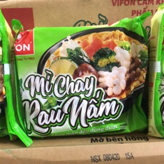 Mì chay rau nấm Vifon (Thùng 30 gói x 65g)