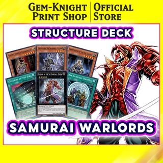 [Bài In] Bộ bài Yugioh - Samurai Warlords Structure Deck