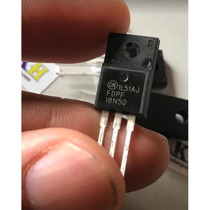 IC Mosfet kênh N FDPF18N50 18N50 TO-220F chính hãng FAIRCHILD / ON