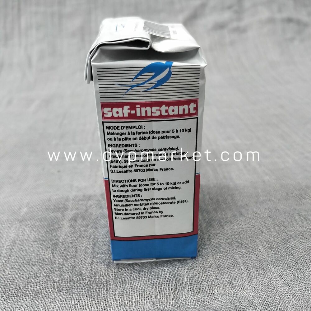 Men khô Saf Instant 125g (Đỏ/Vàng)