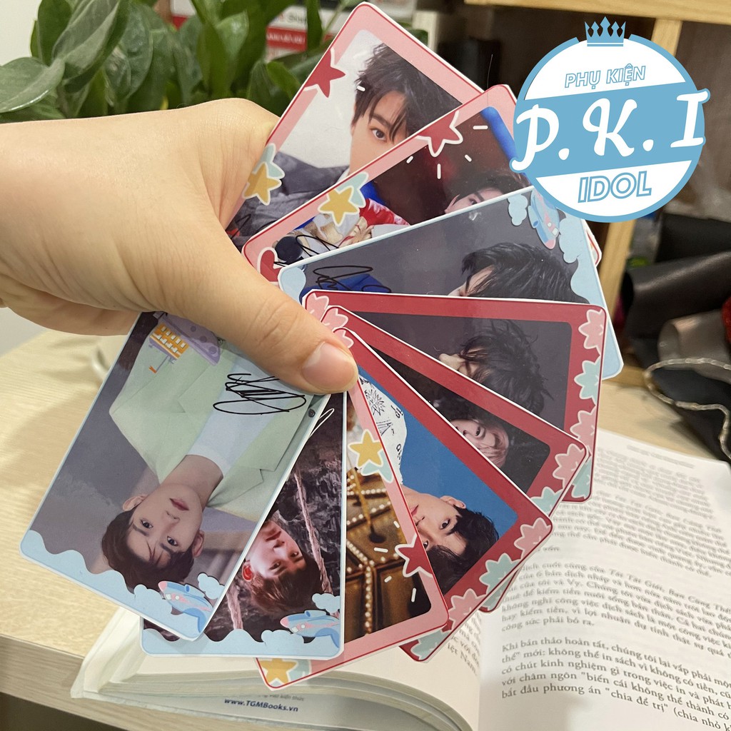 Bộ Card Cứng In Hình Nhóm Nhạc TFBoys –Các Thành Viên TFBoys Bo Góc Sang Trọng