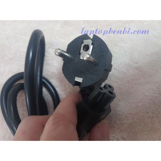 [Mã SKAMLTSM9 giảm 10% đơn 99K] Dây nguồn tròn lỗ gắn 2 chấu xịn dùng cho adapter sạc laptop